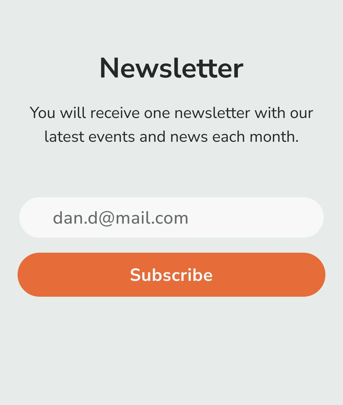 News letter subscription image